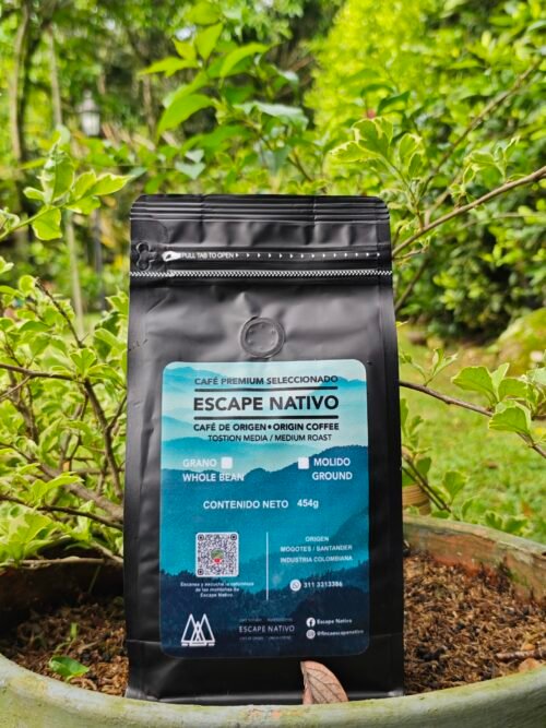 Escape Nativo – Café Premium Seleccionado, Origen Santander, Colombia – 454g