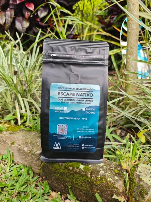 Escape Nativo – Café Premium Seleccionado, Origen Santander, Colombia – 454g