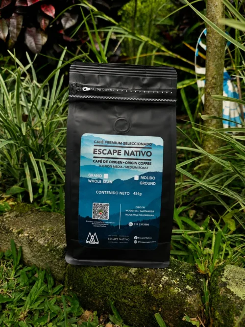 Escape Nativo – Café Premium Seleccionado, Origen Santander, Colombia – 454g