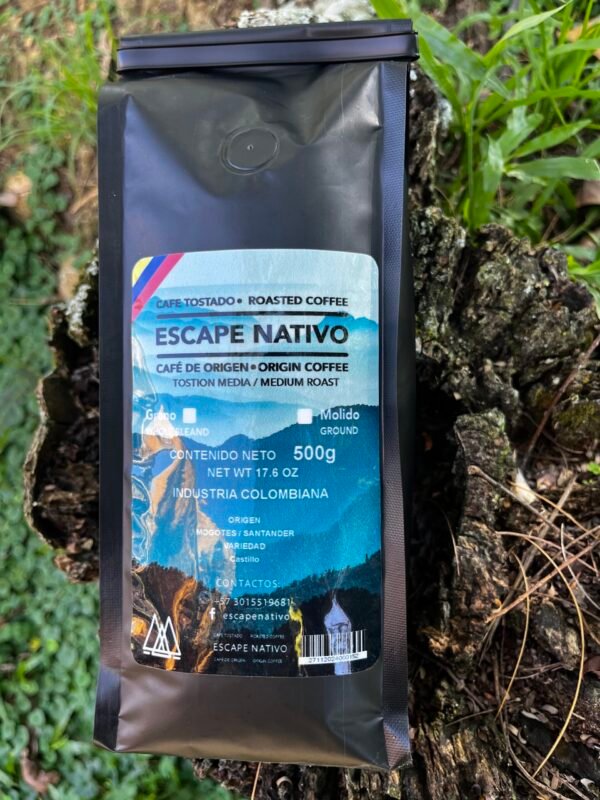 Café de especialidad de finca en Santander Escape Nativo