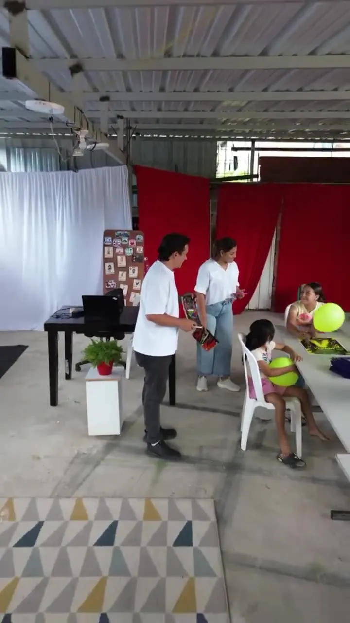 Una sesión en el taller de Escuela VIDA